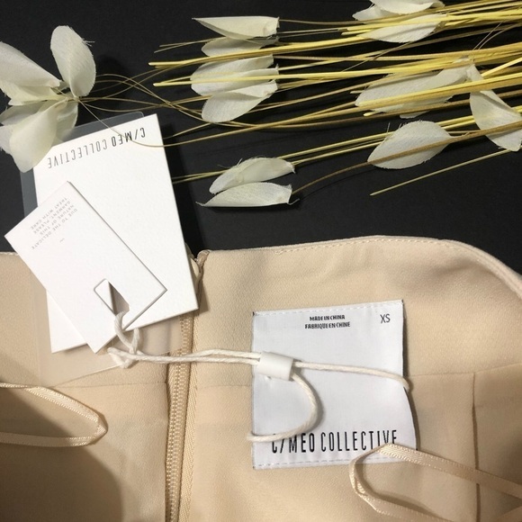 C/MEO COLLECTIVE NWT True Magic Skirt in Sand - Picture 7 of 9